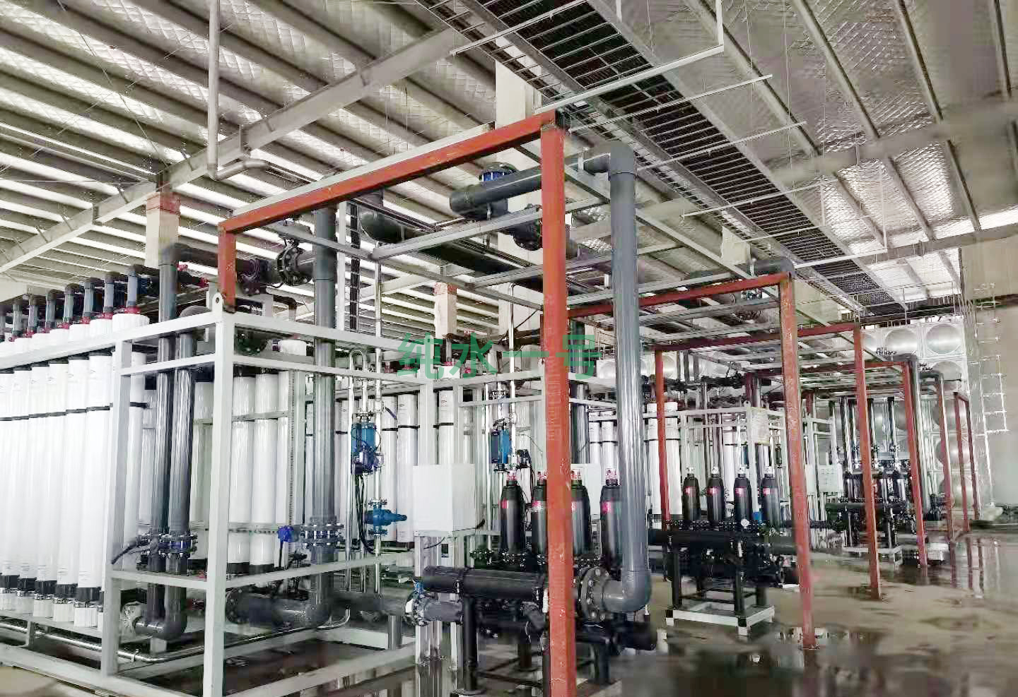 奮戰(zhàn)15天，我司承建的廣東珠海某項目200T/H超純水項目實現(xiàn)分段產(chǎn)水